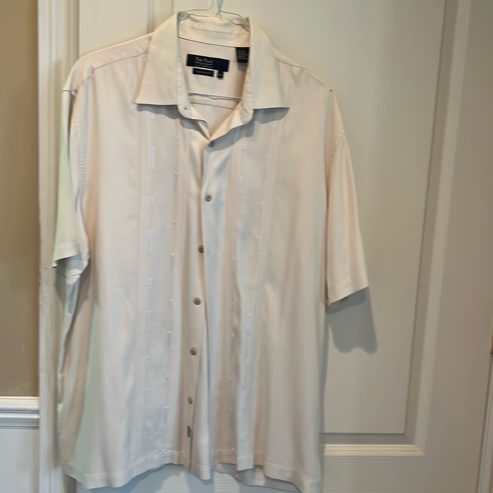 Men’s Short-Sleeve Shirt, Nat Nast Silk “Luxury Original”